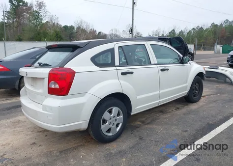 2007 Dodge Caliber from USA, damaged, VIN 1B3HB28B87D243610